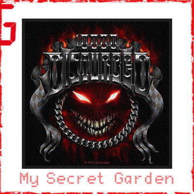 Disturbed - Chrome Smiley Official Standard Patch ***READY TO SHIP from Hong Kong***